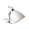 Steinhauer Spring Foco con pinza Blanca, 1 luz