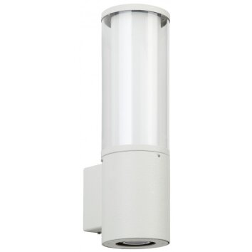 Albert 321 Aplique para exterior Blanca, 2 luces