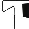 Steinhauer Linstrom Lámpara de Pie Negro, 2 luces
