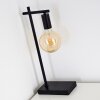 Pamunkey Lámpara de Mesa Negro, 1 luz