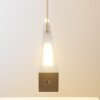 Masterlight Real Lámpara suspendida LED Aluminio, Níquel-mate, 1 luz