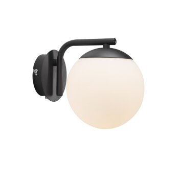 Nordlux GRANT Aplique Negro, 1 luz