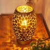 Saksborg Lámpara de mesa dorado, 1 luz