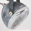 Foverup Lámpara de Techo Cromo, Gris, 1 luz