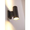 Globo LED Aplique para exterior Negro, 2 luces