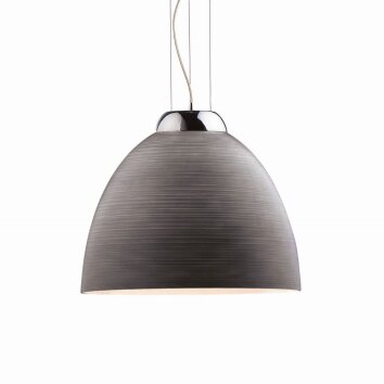 Ideal Lux TOLOMEO Lámpara Colgante Acero inoxidable, 1 luz