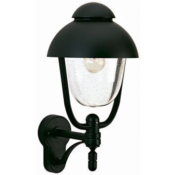 Albert 688 Aplique para exterior Negro, 1 luz