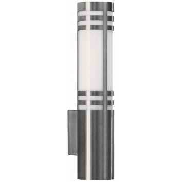 Albert 258 Aplique para exterior Acero inoxidable, 1 luz