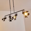 Lichinga Lámpara Colgante Negro, 4 luces
