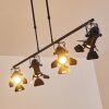 Lichinga Lámpara Colgante Negro, 4 luces