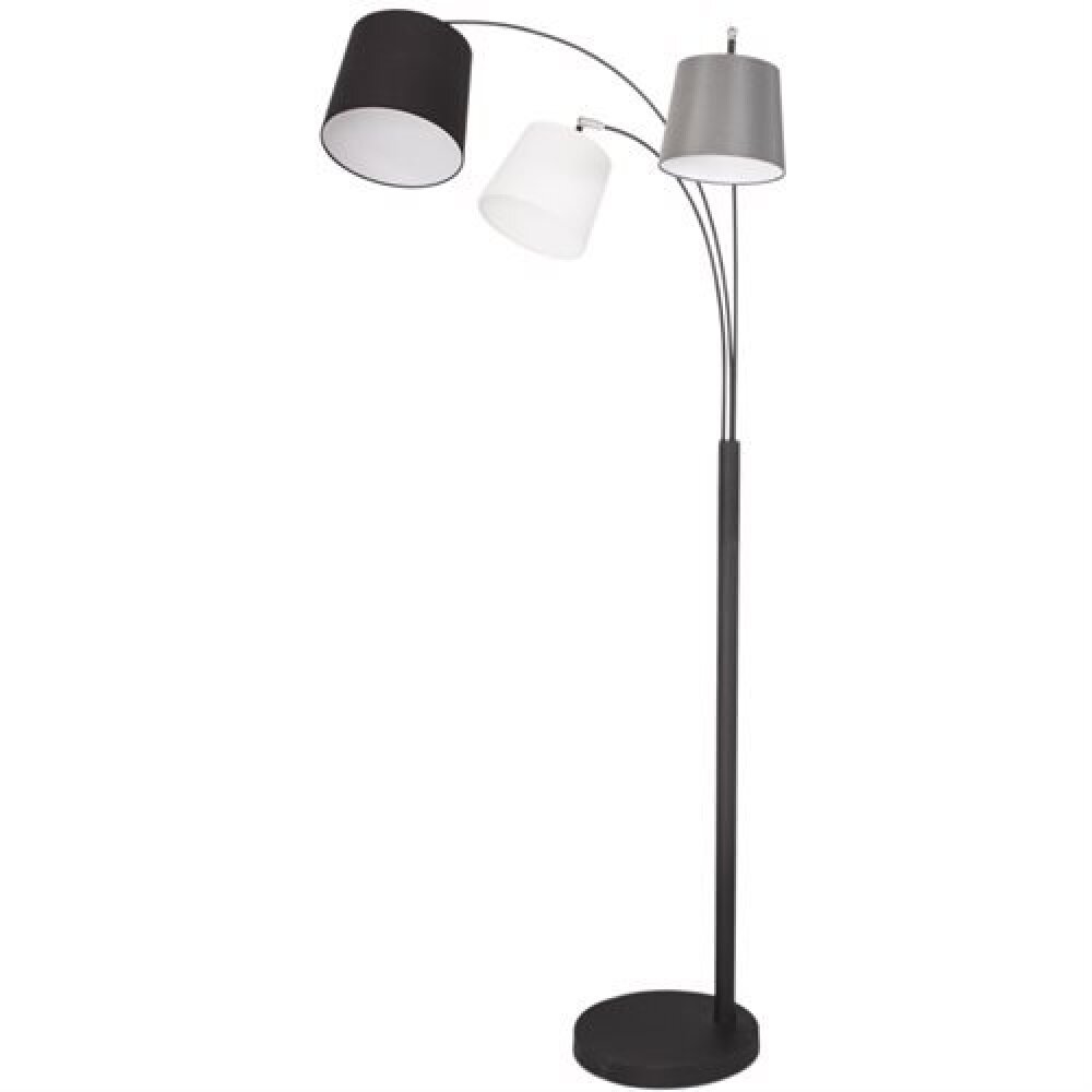 Lámpara de Pie By Rydens Foggy Negro, 3 luces main product photo