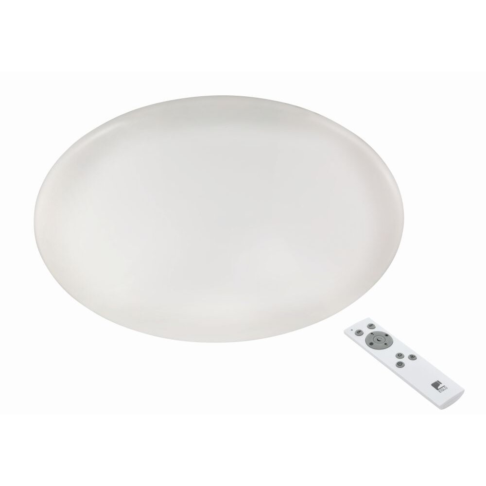 Eglo GIRON Lámpara de Techo LED Blanca, 1 luz, Mando a distancia main product photo