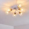 Koler Lámpara de Techo Blanca, 6 luces