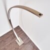 Ruswil Lámpara de Pie LED Níquel-mate, 1 luz