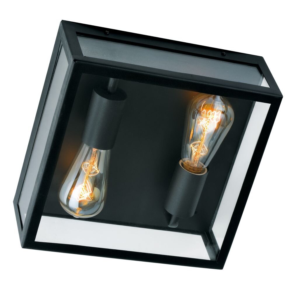 KS Verlichting Stanford Aplique Negro, 1 luz main product photo