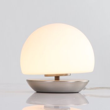 Steinhauer Ancilla Lámpara de Mesa LED Acero inoxidable, 1 luz