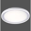 Paul Neuhaus LARS Lámpara de Techo LED Cromo, 1 luz, Mando a distancia