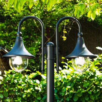 Elgin Candelabro Negro, 2 luces