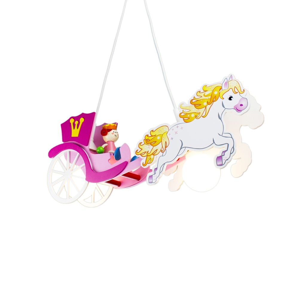 Elobra PRINZESSIN Lámpara Colgante Rosa, 2 luces main product photo