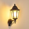 Lignac Aplique para exterior Negro, Plata, 1 luz
