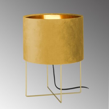 Fischer & Honsel Aura Lámpara de mesa dorado, 1 luz