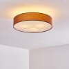 Foggia Lámpara de Techo Níquel-mate, 3 luces