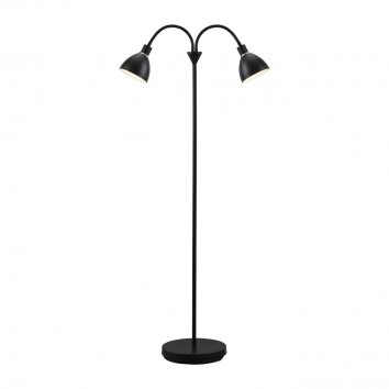 Nordlux RAY Lámpara de pie Negro, 2 luces