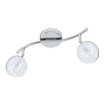 EGLO SALTO Foco de techo LED Cromo, 2 luces