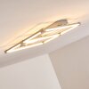 Beken Lámpara de Techo LED Acero bruñido, 1 luz