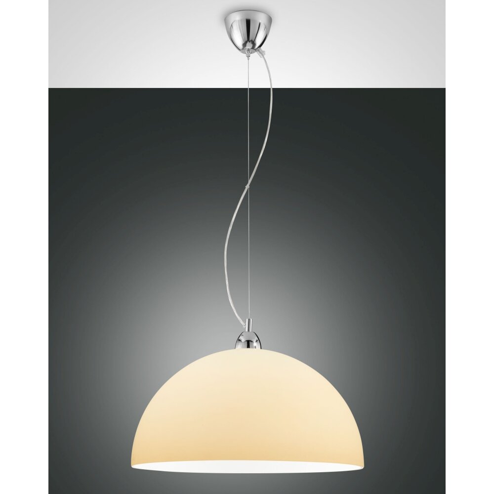 Fabas Luce Nice Lámpara Colgante Cromo, 1 luz main product photo