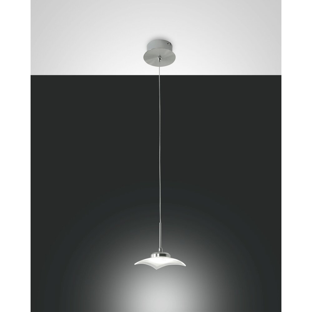 Fabas Luce Desus Lámpara Colgante LED Níquel-mate, 1 luz main product photo