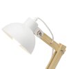 Brilliant Moda Lámpara de Mesa Blanca, 1 luz