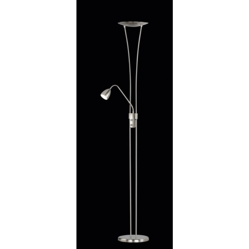 Trio 4264 Lámpara de pie LED Cromo, Acero inoxidable, Níquel-mate, 1 luz main product photo