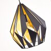 Marang Lámpara Colgante Negro-dorado, 1 luz