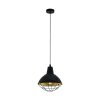 Eglo CANNINGTON Lámpara Colgante dorado, Negro, 1 luz