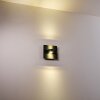 Aplique para exterior Haslen LED Antracita, 1 luz