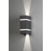 Konstsmide CREMONA Aplique para exterior LED Antracita, 2 luces
