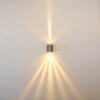 Mora Aplique para exterior LED Acero inoxidable, 2 luces