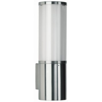 Albert 309 Aplique para exterior Acero inoxidable, 1 luz