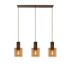 Lucide TOLEDO Colgantes Cobre, 3 luces