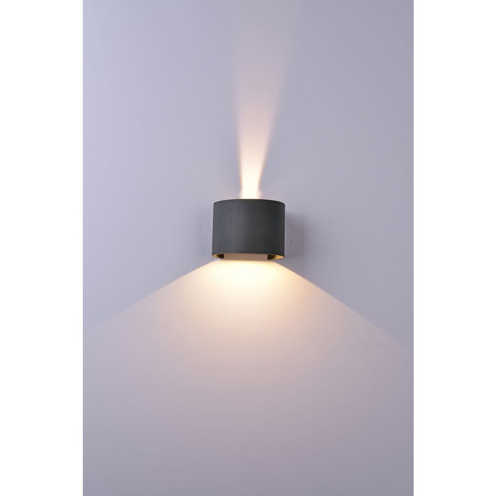 Aplique para exterior Mantra DAVOS LED Gris, 1 luz main product photo