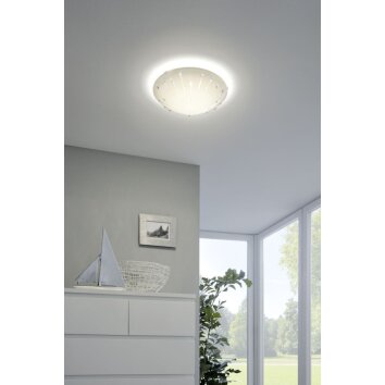 Eglo MARGITTA 1 Lámpara de techo LED Blanca, 1 luz