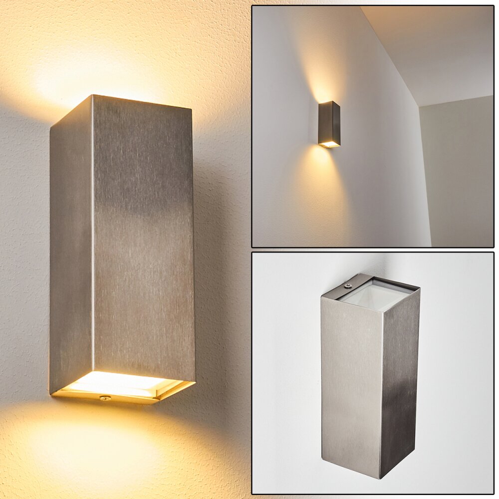 Bogachiel Aplique para exterior LED Acero bruñido, 1 luz main product photo