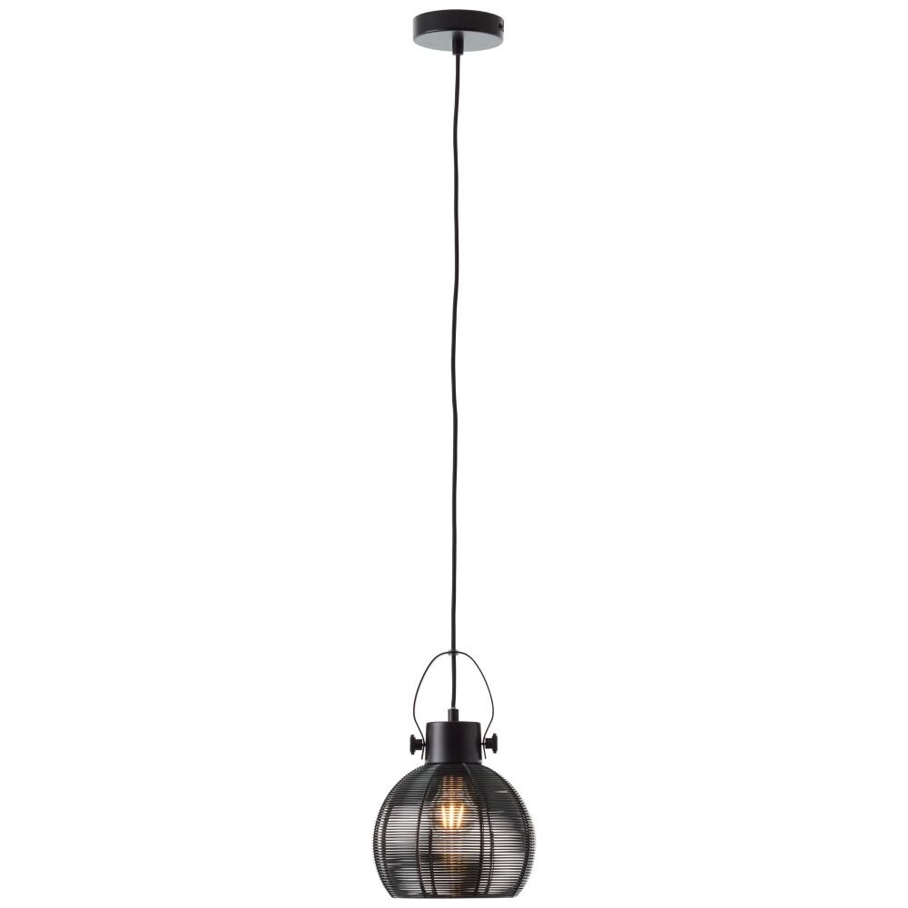 Lámpara Colgante Brilliant Sambo Negro, 1 luz main product photo