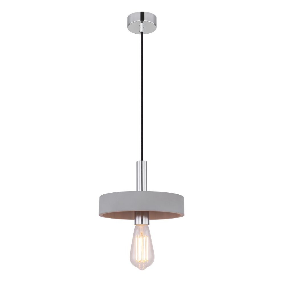 Lámpara Colgante Globo TIMO Gris, 1 luz main product photo