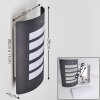 Aplique para exterior Alslev Antracita, 1 luz Aplique para exterior Alslev Antracita, 1 luz