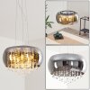Ventspils Lámpara Colgante Ahumado, 5 luces
