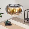 Ventspils Lámpara Colgante Ahumado, 5 luces
