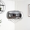 Ventspils Lámpara Colgante Ahumado, 5 luces
