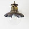 Brilliant Artu Aplique para exterior Marrón, oro, Negro, 1 luz